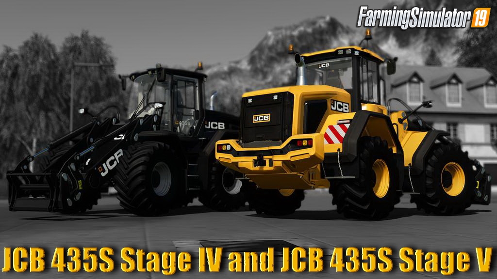 JCB 435S Stage IV and JCB 435S Stage V v1.1 for FS19