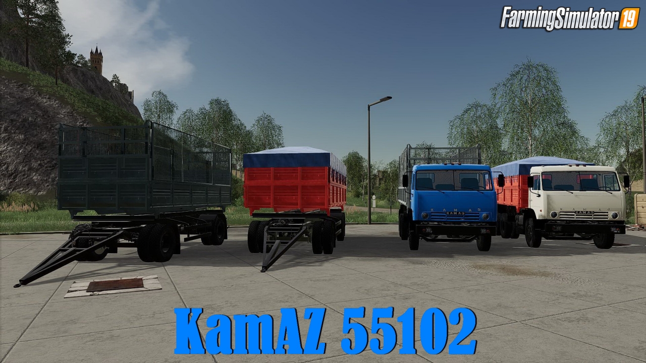 KamAZ 55102 v1.2 for FS19