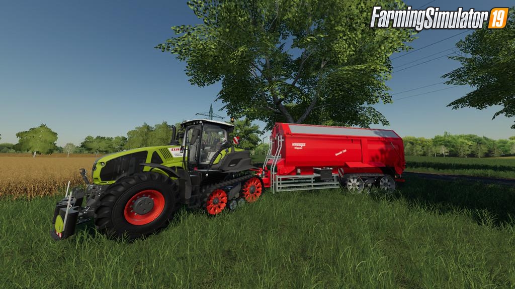 Trailer Krampe Bandit 750 v1.0 for FS19