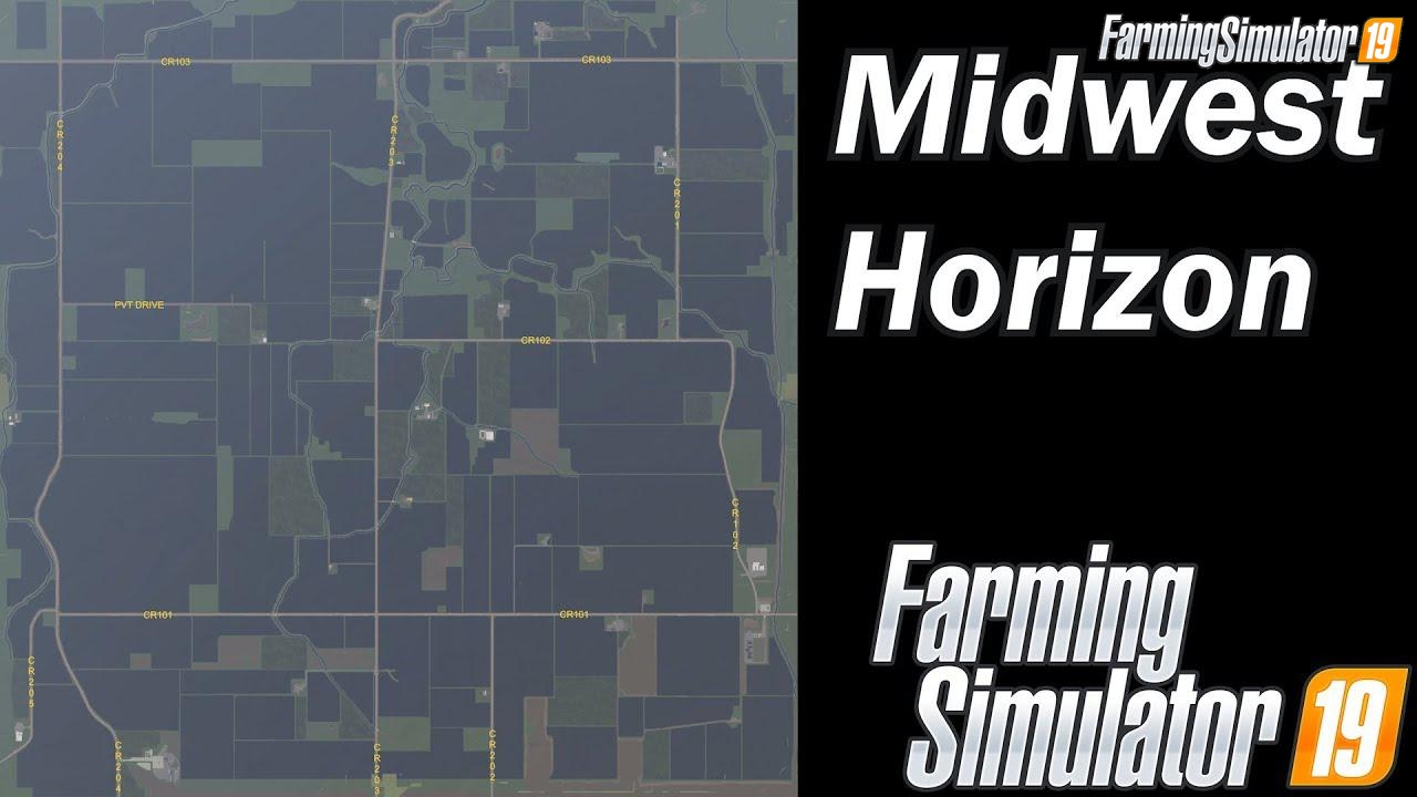 Midwest Horizon Map v1.3.1 for FS19