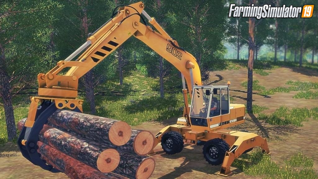 Excavator Liebherr 902 Pack v1.0.0.1 for FS19