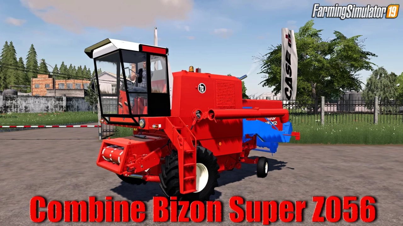 Combine Bizon Super Z056 v1.1 for FS19