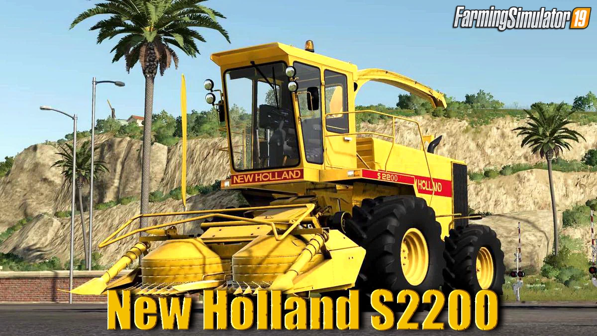 New Holland S2200 Combine v1.3 for FS19