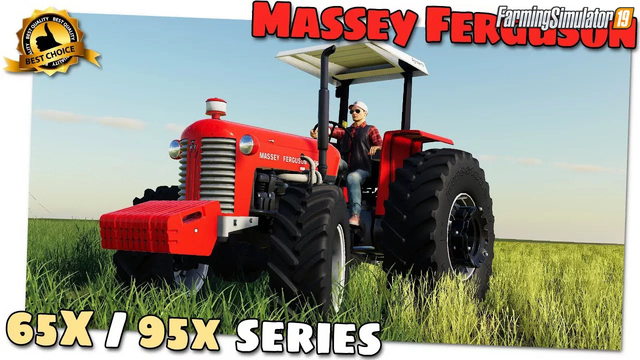 Tractor MASSEY FERGUSSON 95X E 65X v1.0 for FS19