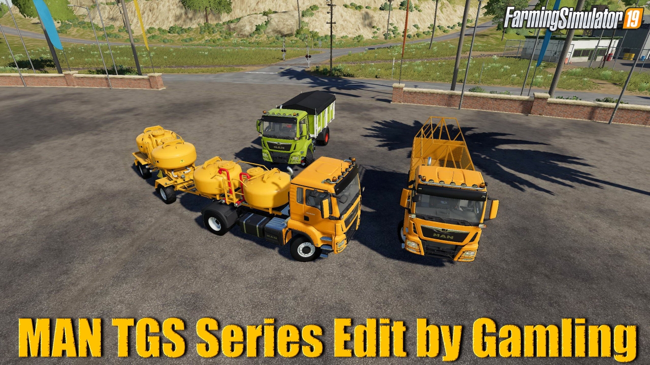 MAN TGS Series v1.0.0.7 Edit by Gamling for FS19