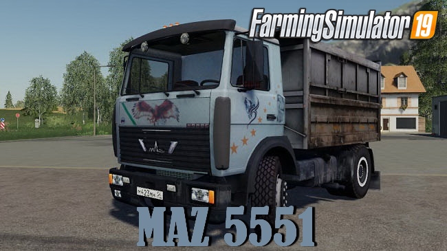 MAZ 5551 v1.0 for FS19