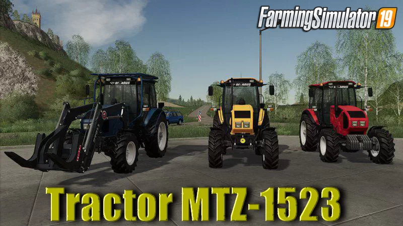 Tractor MTZ-1523 v1.0.0.3 for FS19
