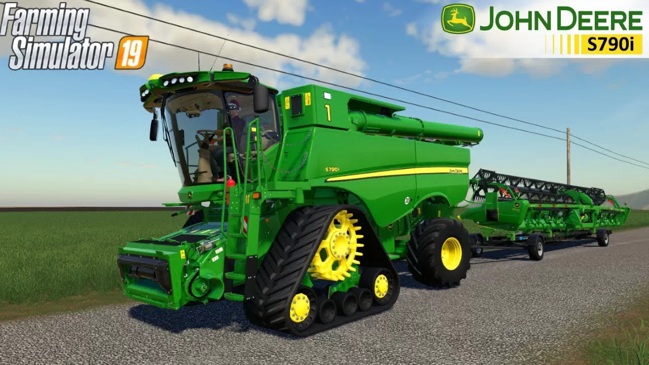 JOHN DEERE S700I Series EU - Farming Simulator 19