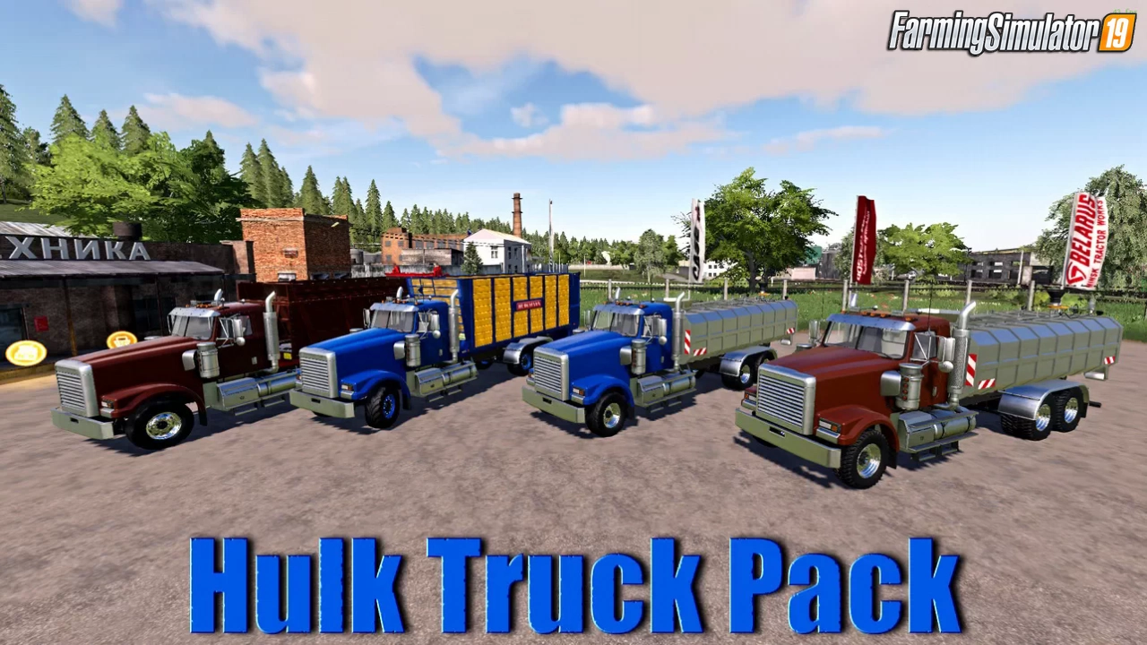 Hulk Truck Pack v8.12.19.2 for FS19