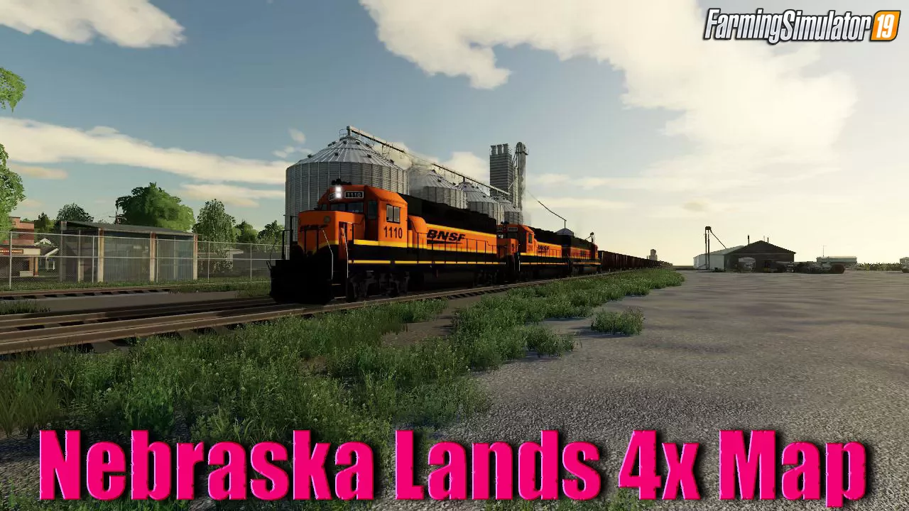 Nebraska Lands 4x Map v1.0 for FS19