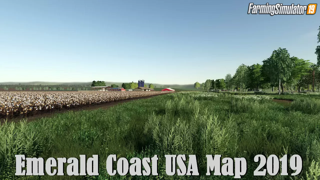 Emerald Coast USA Map 2019 v4.0 for FS19