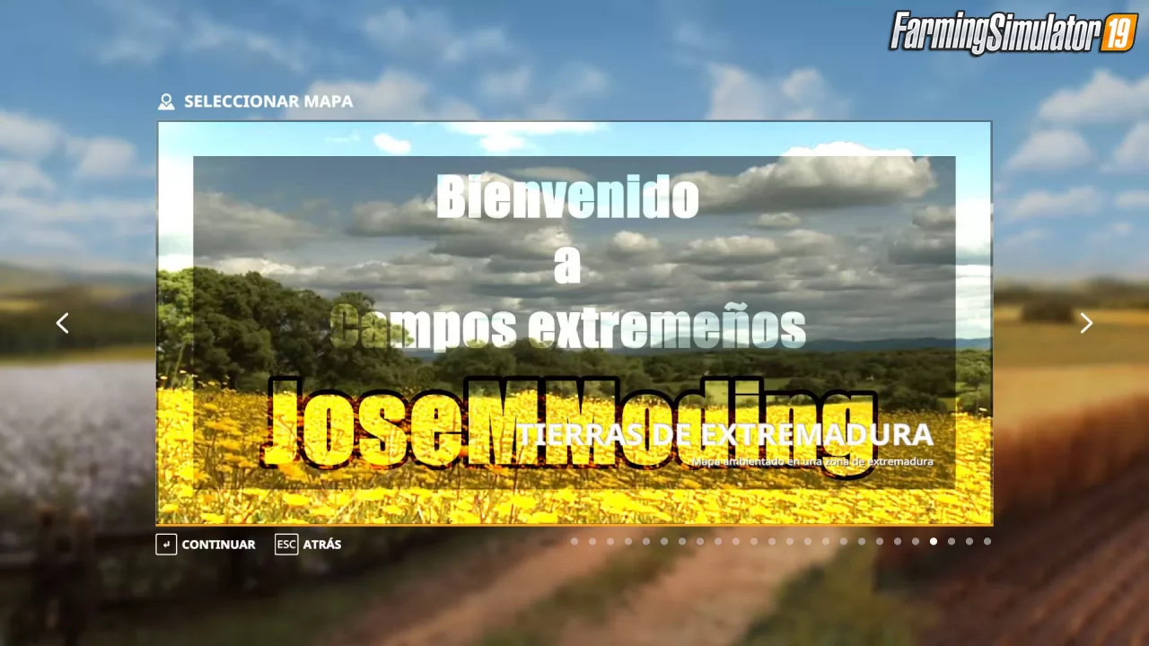 Tierras de Extremadura Map v3.0 for FS19