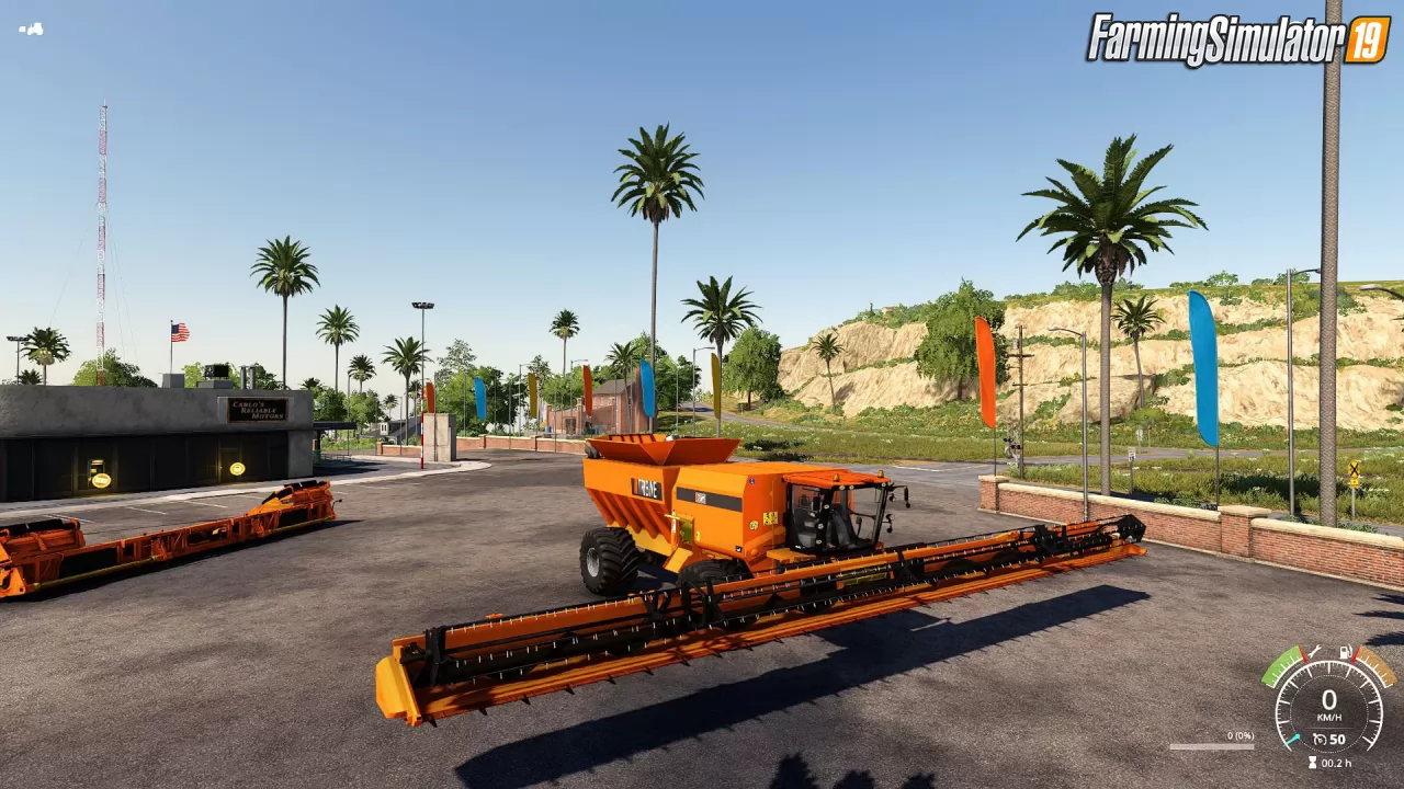 Combine Tribine T1000 + Header v2.0 for FS19