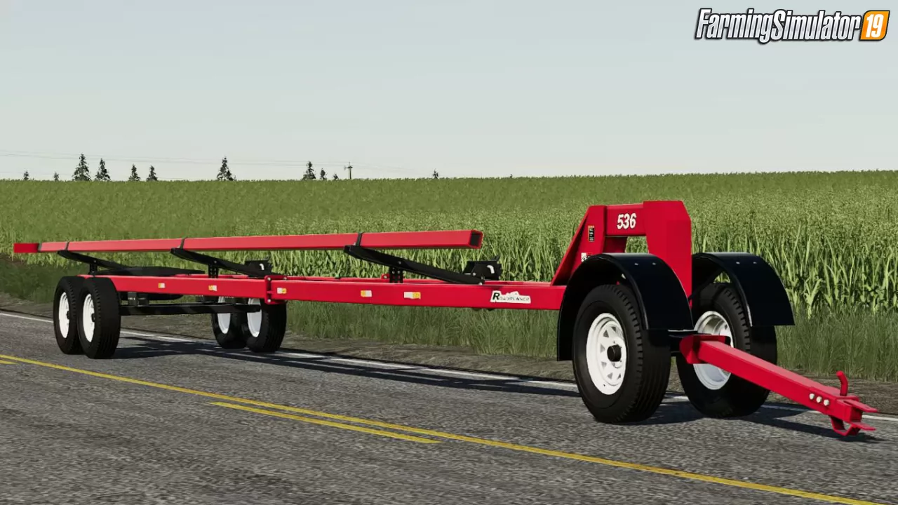 Unverferth Roadrunner Header Trailer v1.2 for FS19