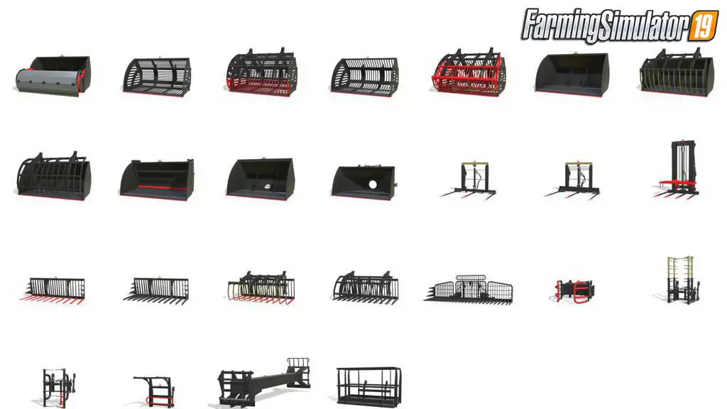 CSZ Equipment Pack v1.4 for FS19