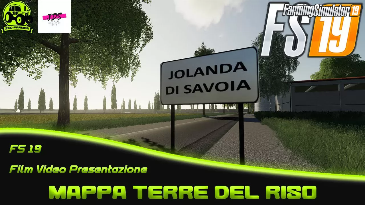 Le Terre Del Riso Map v1.0 for FS19