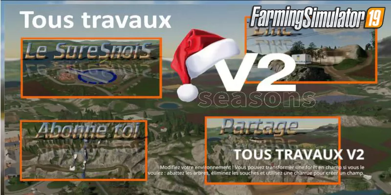 Tous TRAVAUX Map v2.0 for FS19