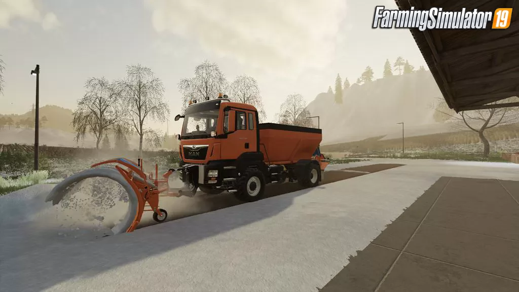 Man TGS Winter Service Truck v1.0 for FS19