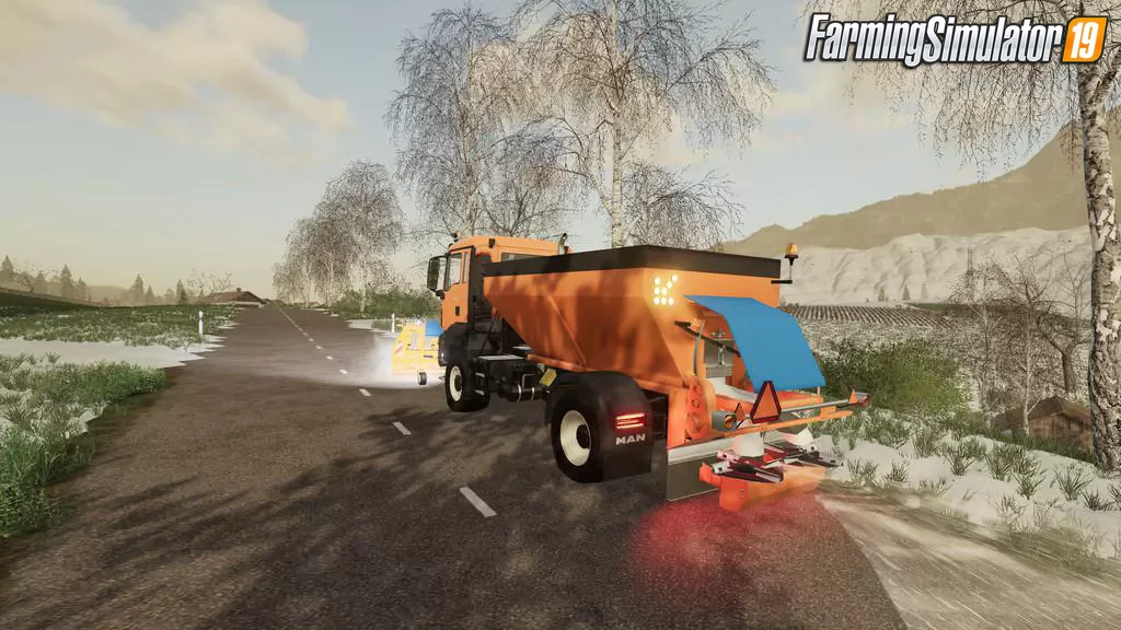 Man TGS Winter Service Truck v1.0 for FS19