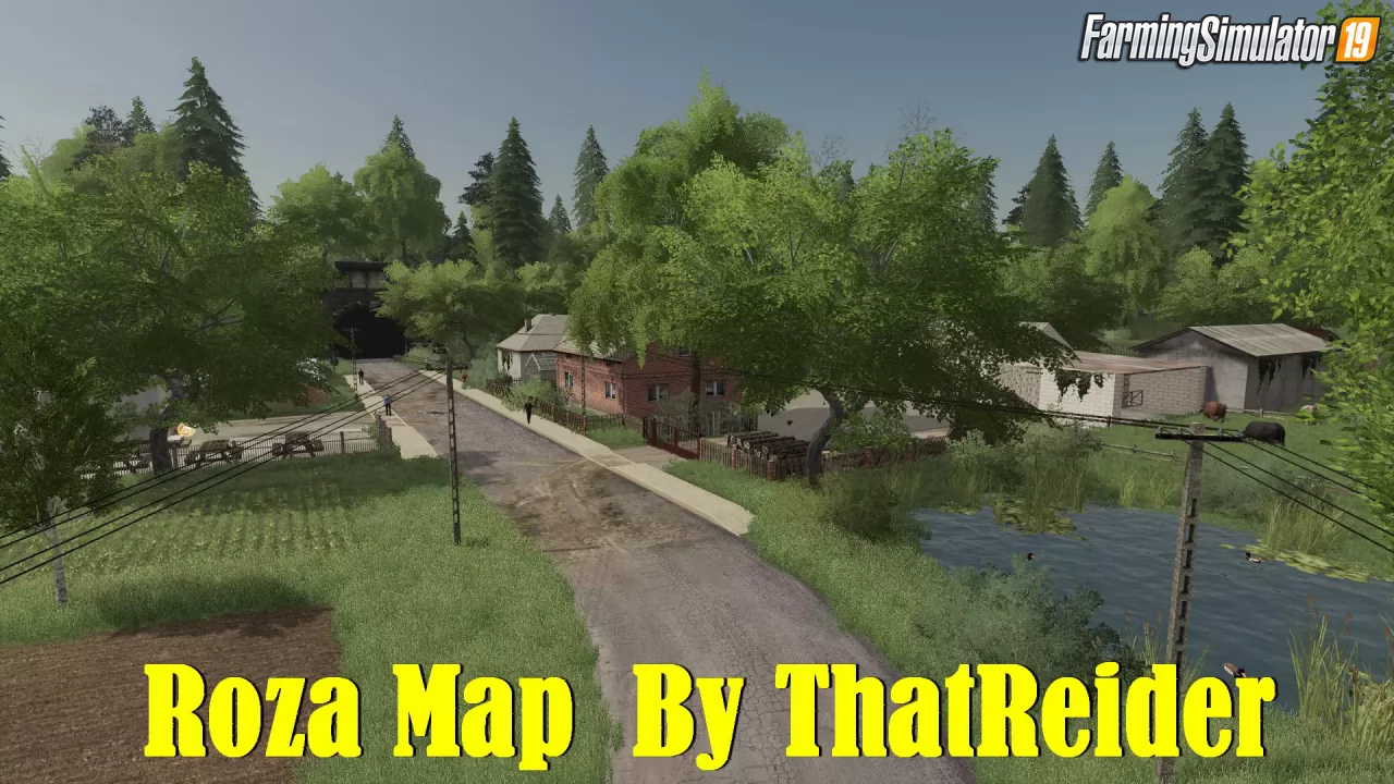 Roza Map v1.0 By ThatReider for FS19