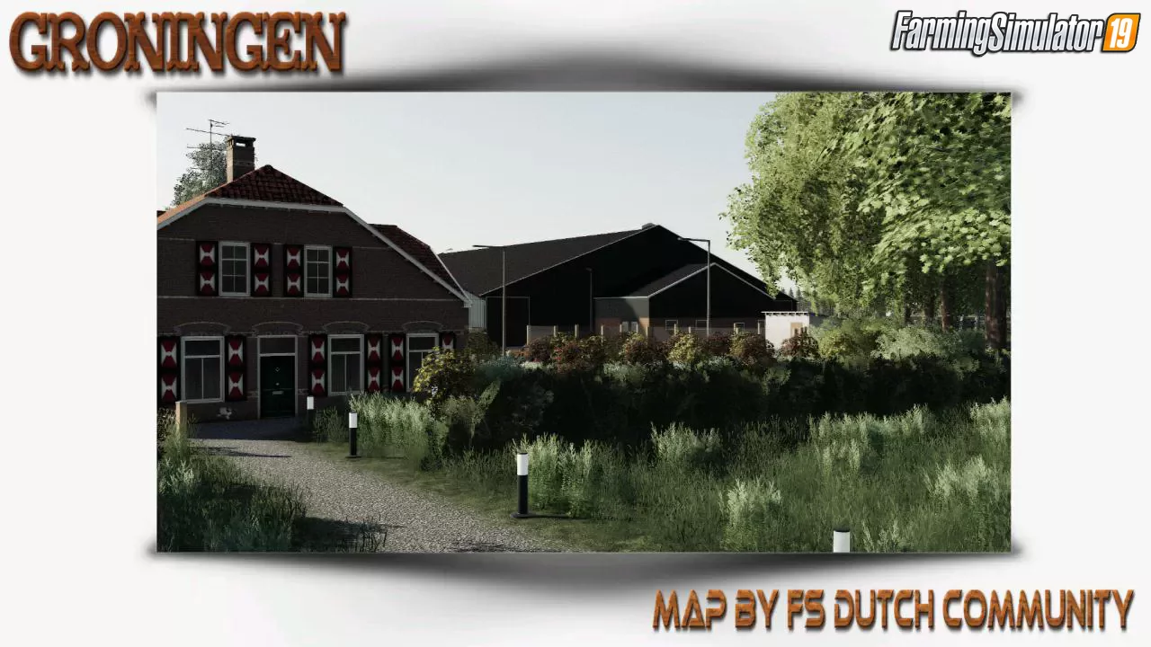 Groningen Map v1.0 for FS19