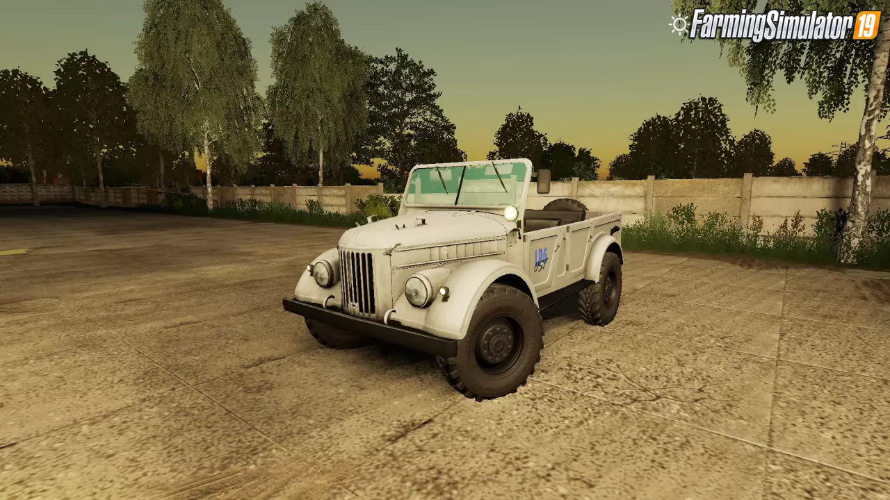 GAZ-69 v3.0 by kulibin for FS19