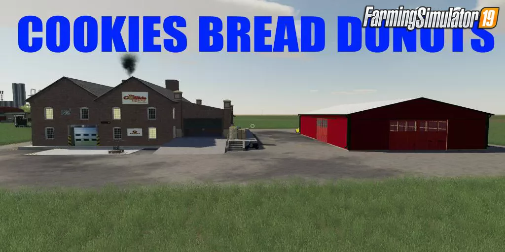 COOKIES BREAD DONUTS PRODUCTION v1.0.6 for FS19