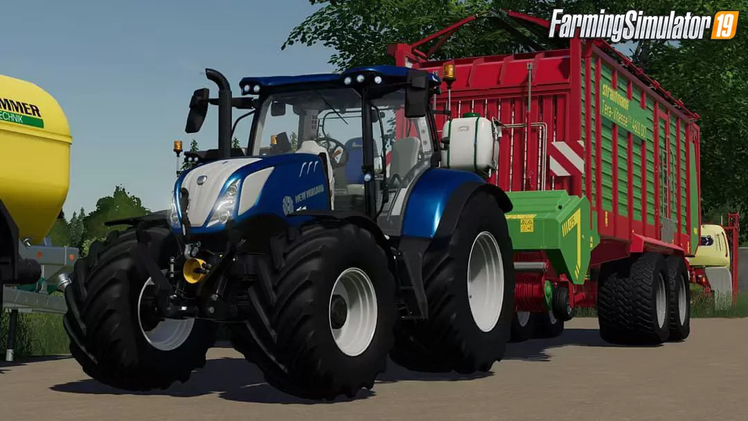 Tractor New Holland T6 Series v1.0 for FS19