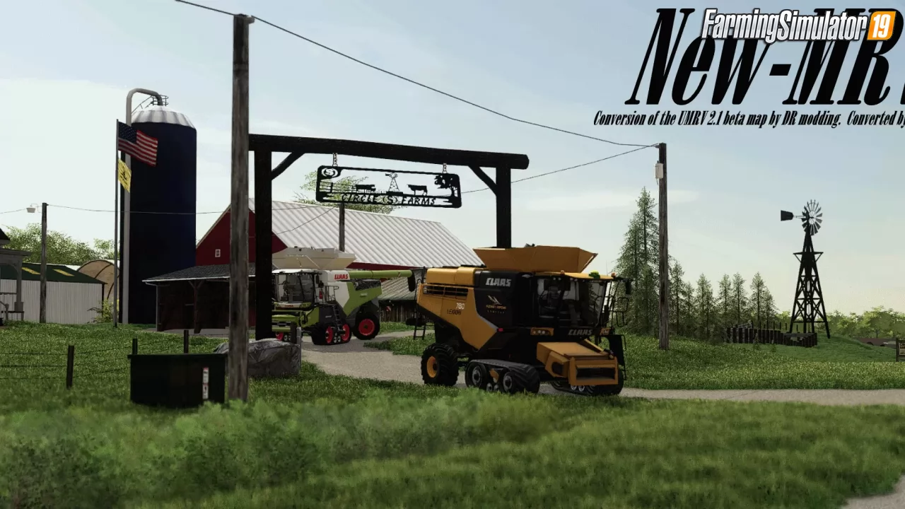 UMRV Map v1.2 for Farming Simulator 19