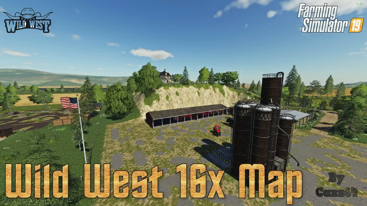 Wild West 16x Map - Farming Simulator 19