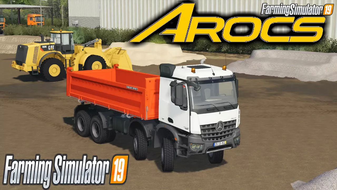 Mercedes-Benz Arocs v1.0 for FS19