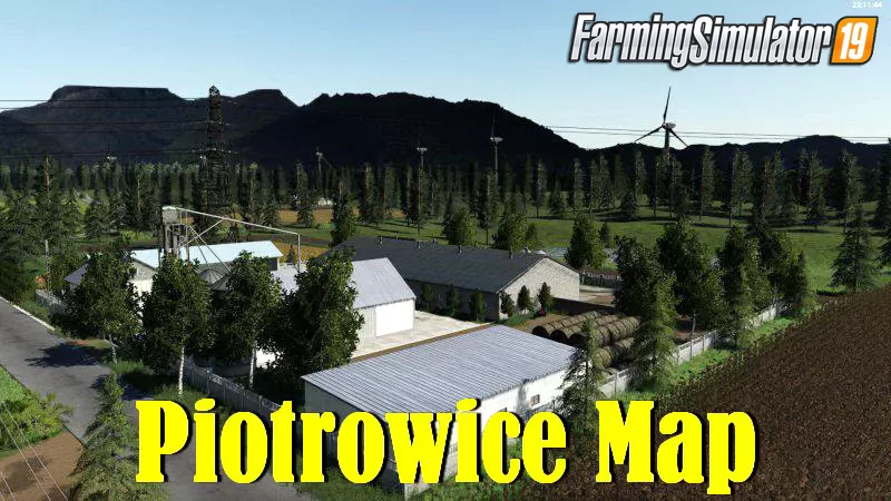 Piotrowice Map v1.0 for FS19