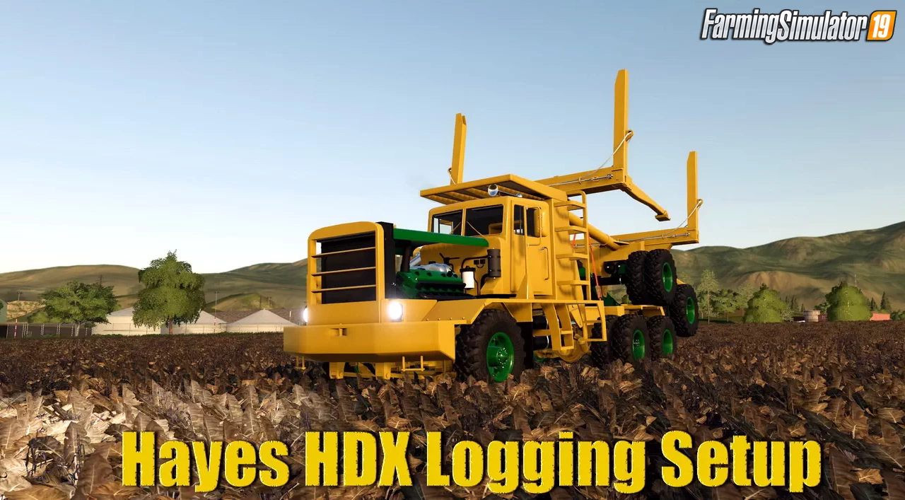 Hayes HDX Logging Setup v1.0 for FS19