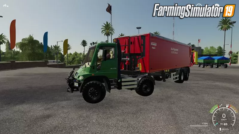 Unimog U400 v1.0.0.4 for FS19