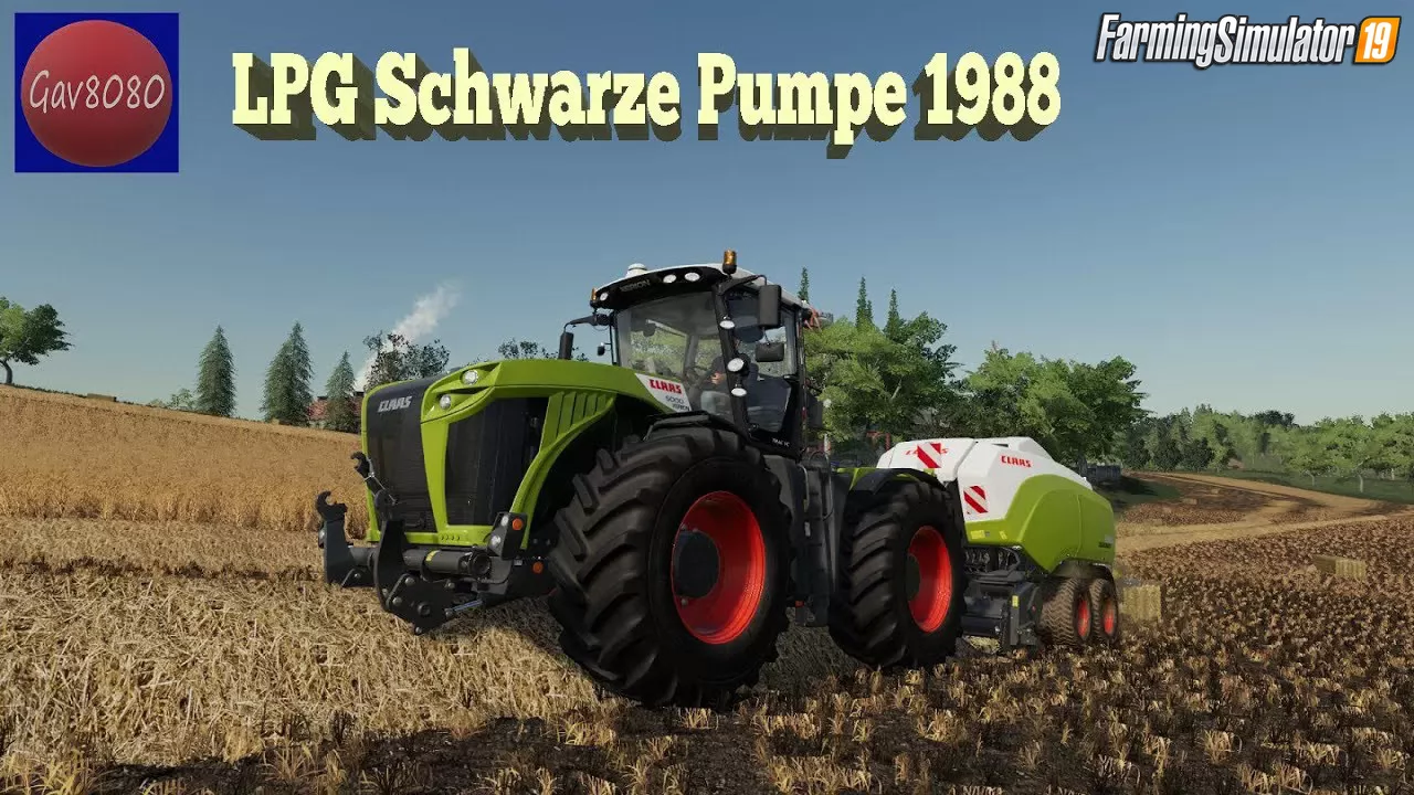 LPG Schwarze Pumpe 1988 Map v2.0 for FS19