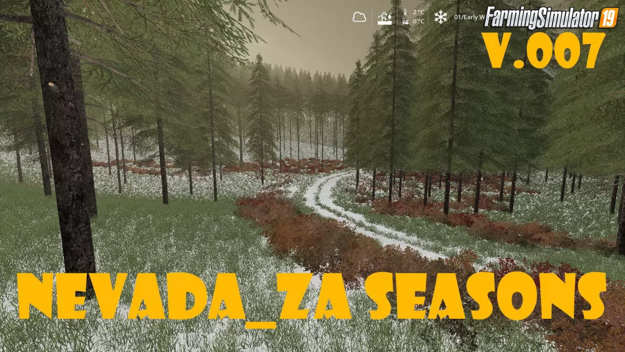 Map Nevada ZA Seasons Edition v007 for FS19