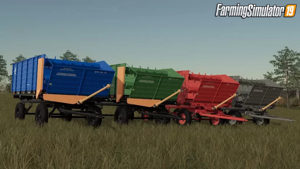 Trailer KTU 10 v1.0 for FS19