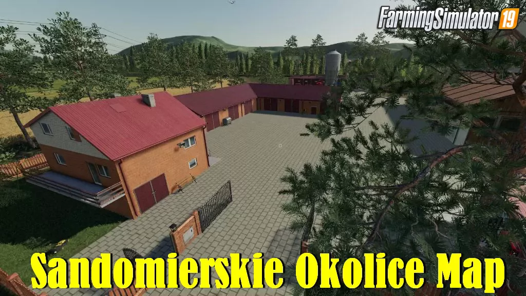 Sandomierskie Okolice Map v1.0.0.1 for FS19