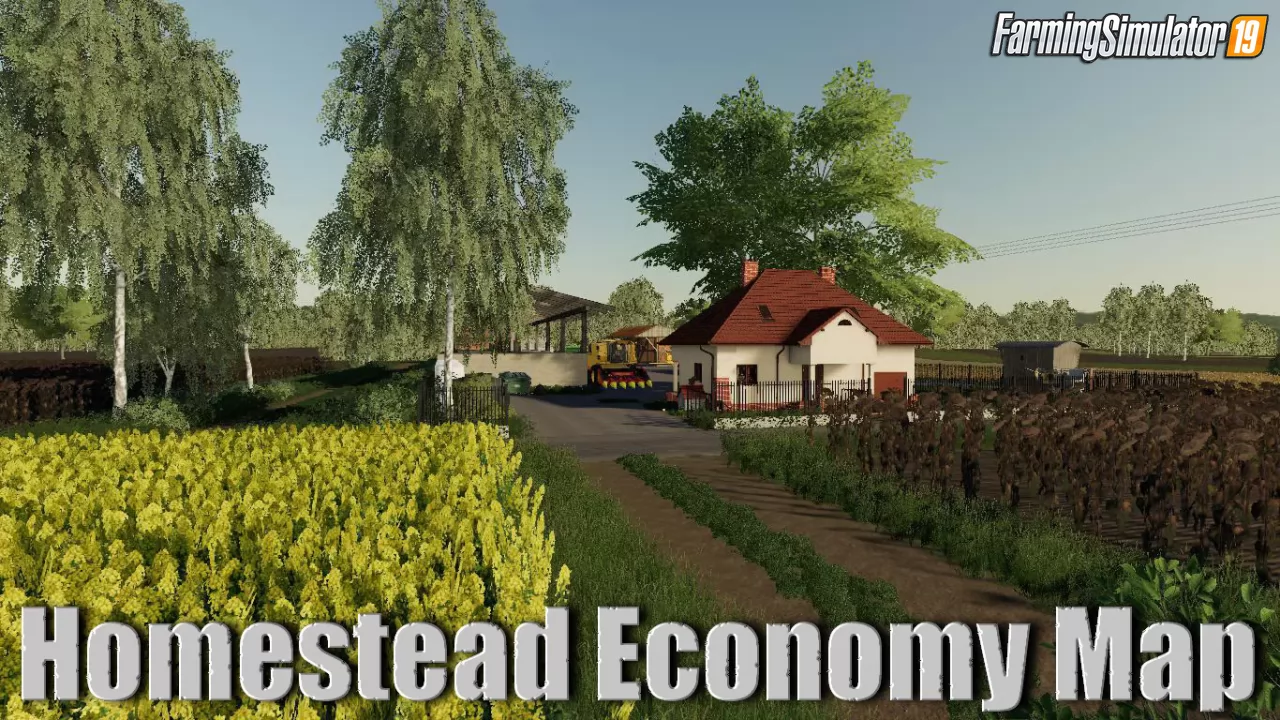 Homestead Economy Map v5.1 for FS19