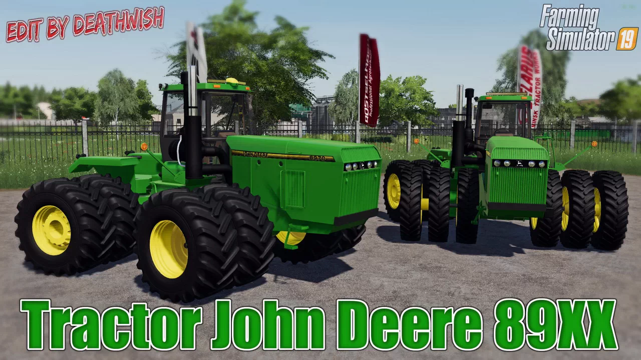 John Deere 89XX Edit by Deathwish - Farming Simulator 19