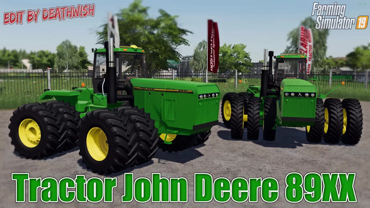 John Deere 89XX v1.0 Edit by Deathwish for FS19