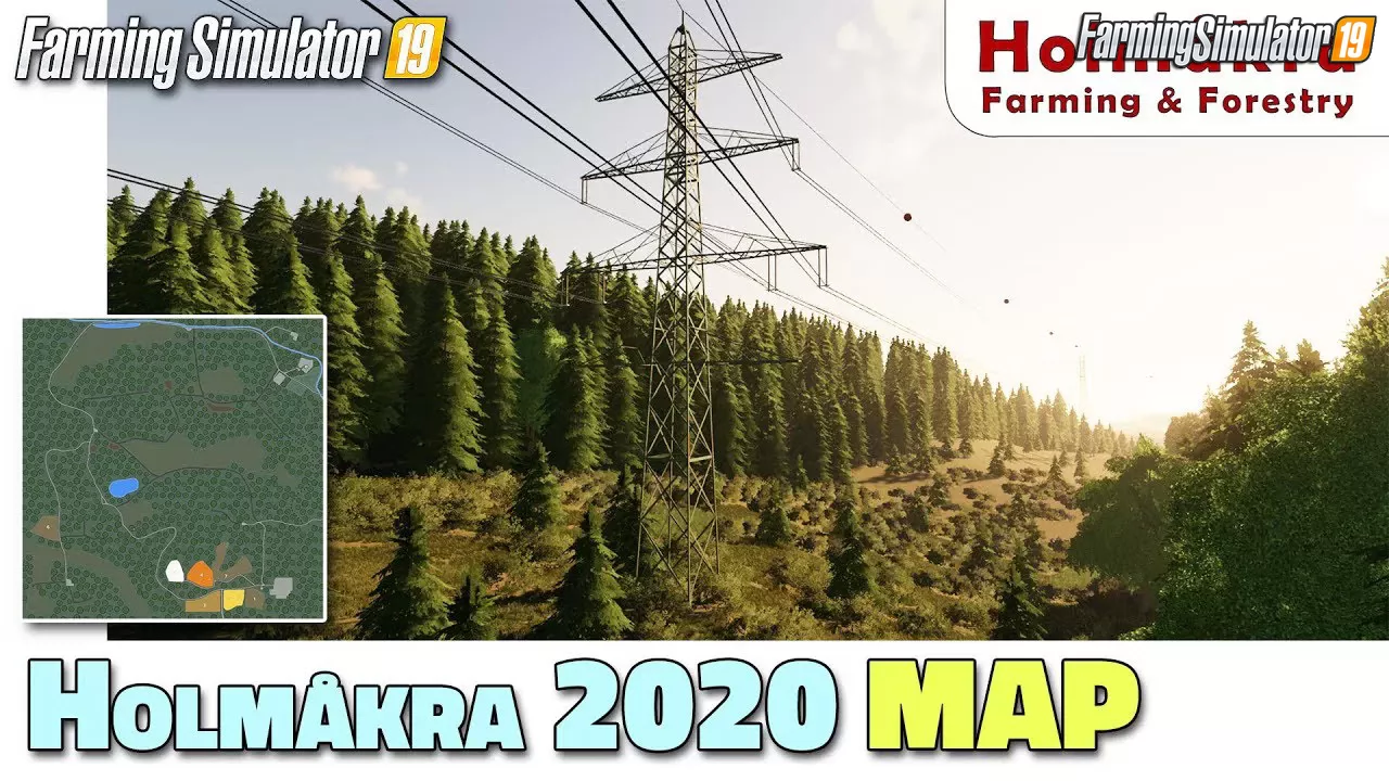 Holmakra Map 2020 v2.0 for FS19