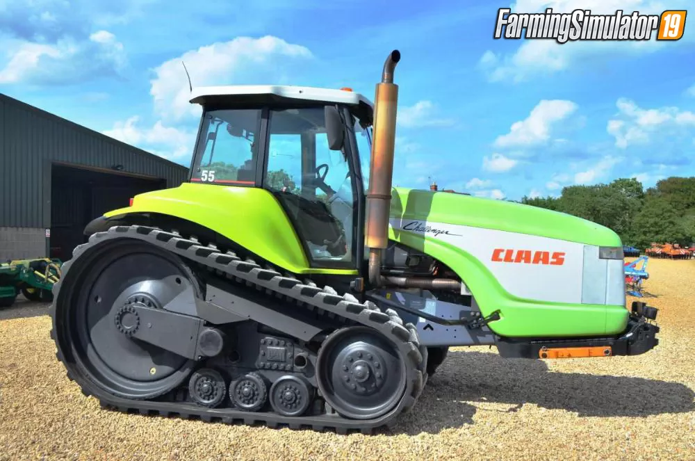 Tractor CLAAS Challenger 55 v2.5 Edit by BigRichMods for FS19