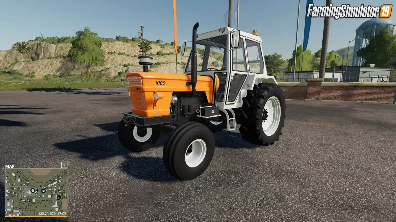 Tractor Fiat 1000 Series v1.0 for FS19