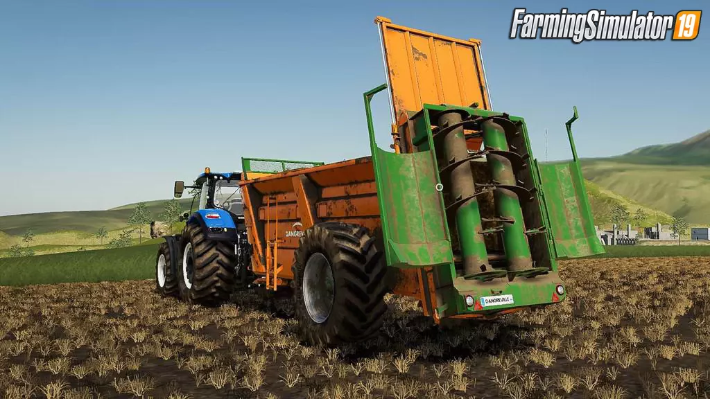 Trailer Dangreville SVL 18 1.0.0.2 for Farming Simulator 19