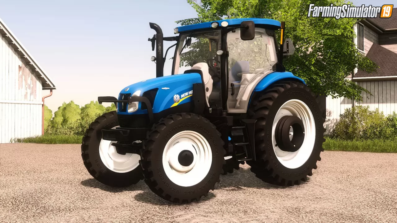 Tractor New Holland T6 2012 v1.0 for FS19