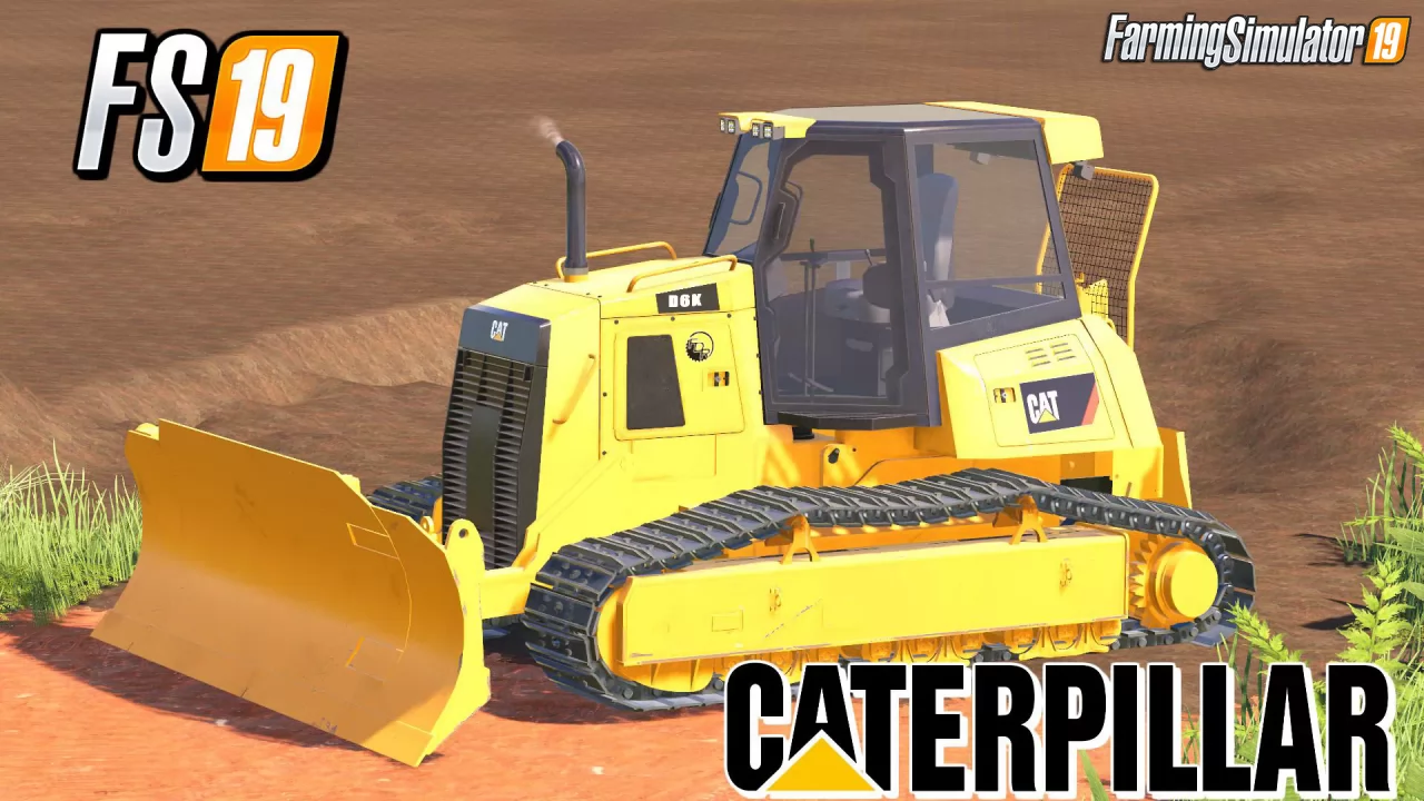 Caterpillar D6K Dozer v0.1 for FS19