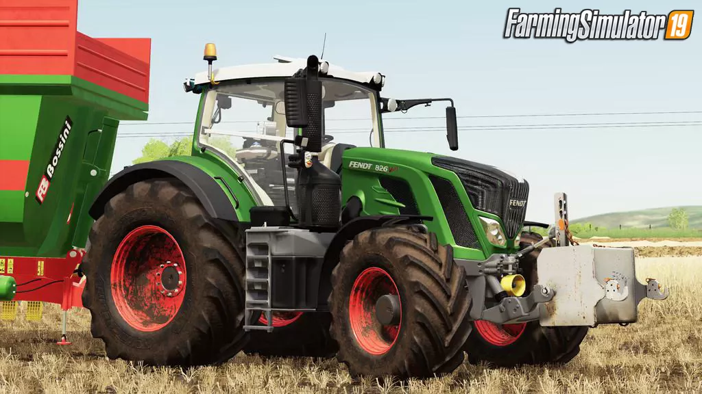 Tractor Fendt 800 S4 v1.0 for FS19