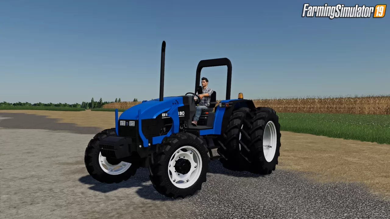 Tractor New Holland TS90 v3.0.1 for FS19