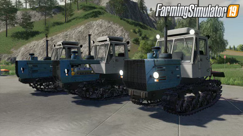 Crawler Tractor T-150 v1.2 for FS19